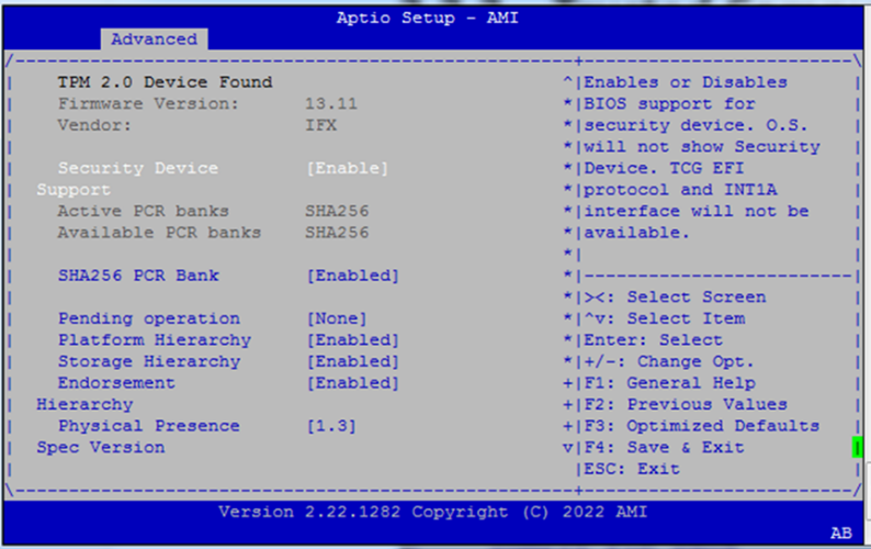 Trusted Computing Options